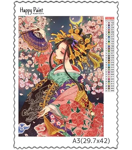 Happy Paint ダイヤモンドアート A3 お洒落 ツリー／1307 Amazon | Happy Paint ダイヤモンドアート A3 カラフル お洒落